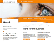 Tablet Screenshot of ccmagnus.de